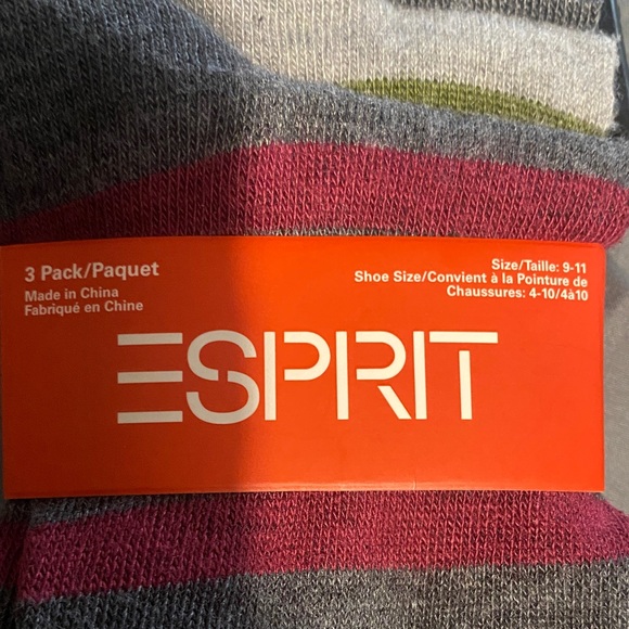 Brand new women’s ESPRIT socks. 3pack🩷 - Picture 3 of 6